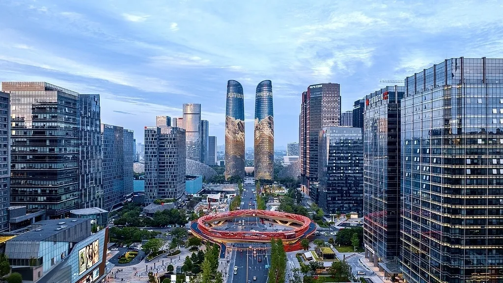 成都高新区城市景观